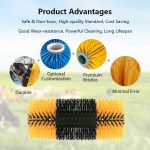 Cow Brush Cattle Brush Livestock Scratching Brush, Cow, Horse, Goat, Livestock Brushes For Scratching