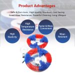 Solar Panel Cleaning | Photovoltaic Panel Disc Cleaning Brush | Cylindrical Roller Brush for Automatic Machine