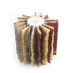 Sisal polishing brush | sisal fiber and sandpaper wheel brushes | cylinder polishing sisal roller brush