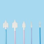 Disposable Sterile Cervical Brush for Pap Smear Soft Bristle Biocompatible