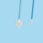 Disposable Sterile Cervical Brush for Pap Smear Soft Bristle Biocompatible