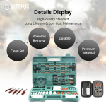 Nylon Stainless Steel Wire Bore Brushes for Gun Cleaning and Maintenance | Double Ended Gun Rifle Pistol Cleaning Brush