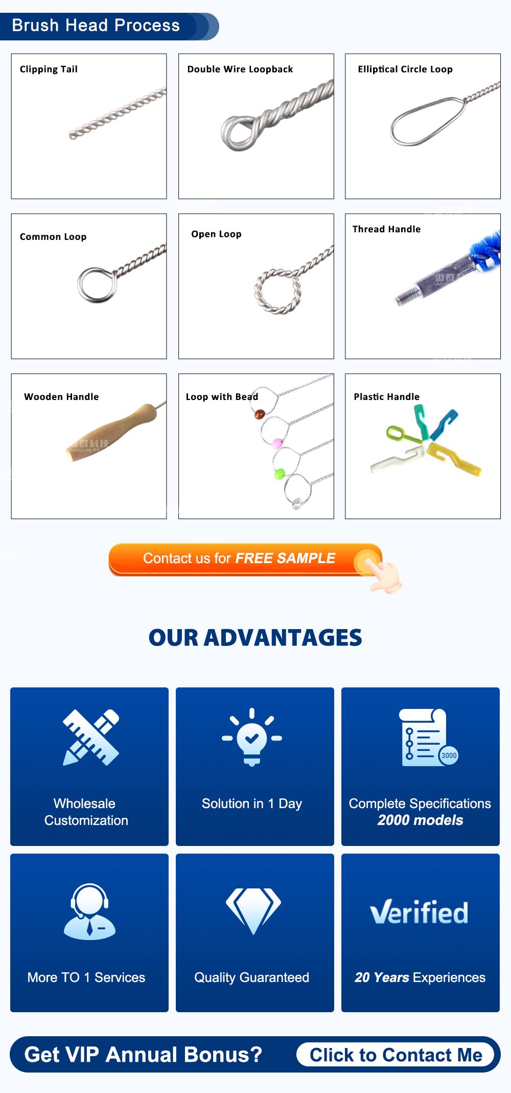 Durable CPAP Hose Tube Brush Cleaner