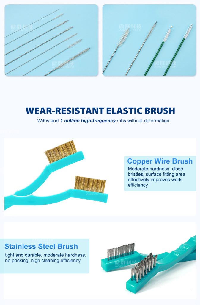 Medical Surgical Autoclavable Instrument Cleaning Brush