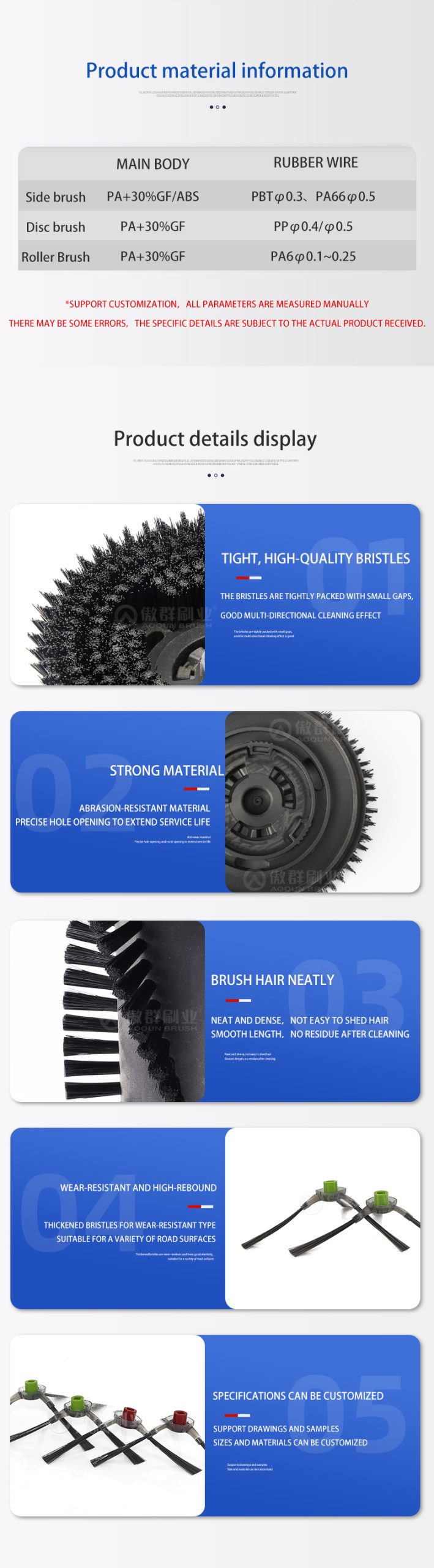 Vacuum Cleaner Replacements Automatic Robot Vaccum Cleaner Side Brushes | Rotary Disc Brush