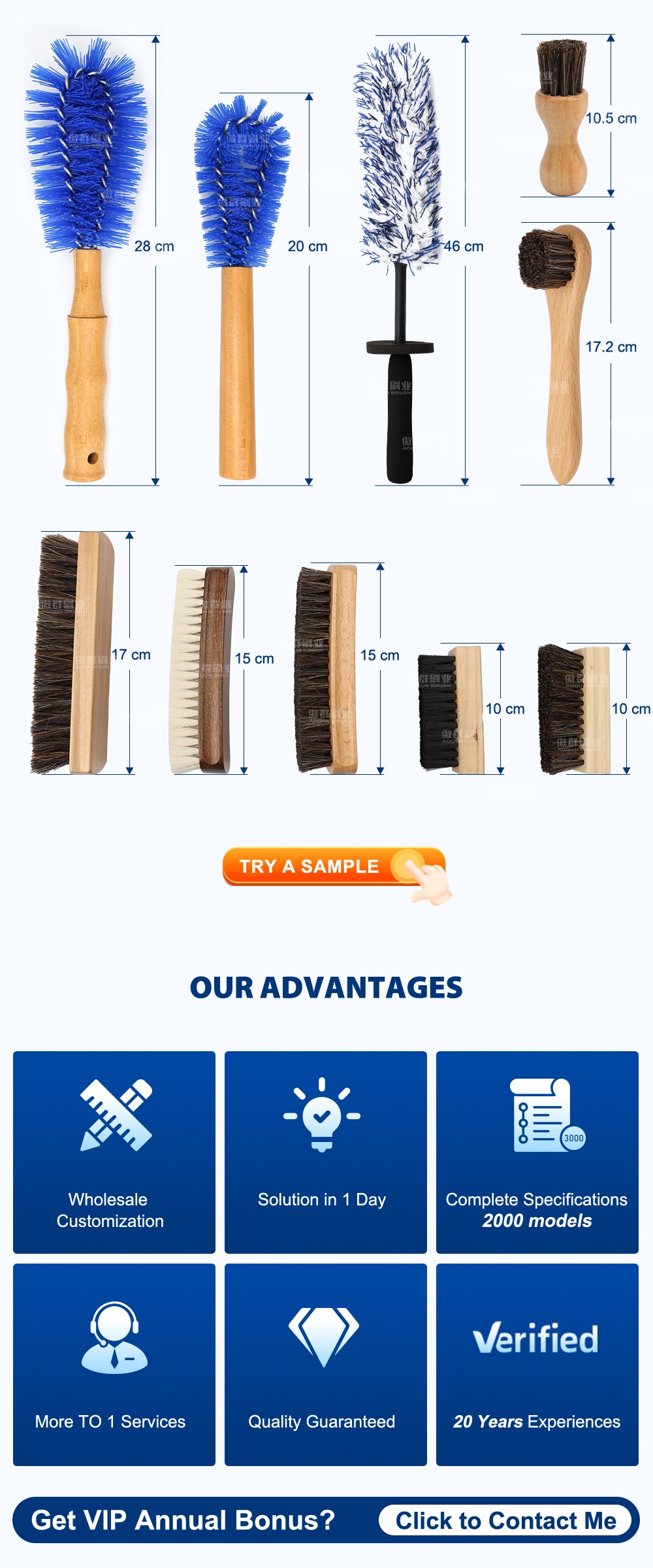 Soft Detailing Brush Set | Cleaning for Exterior & Interior Vehicle