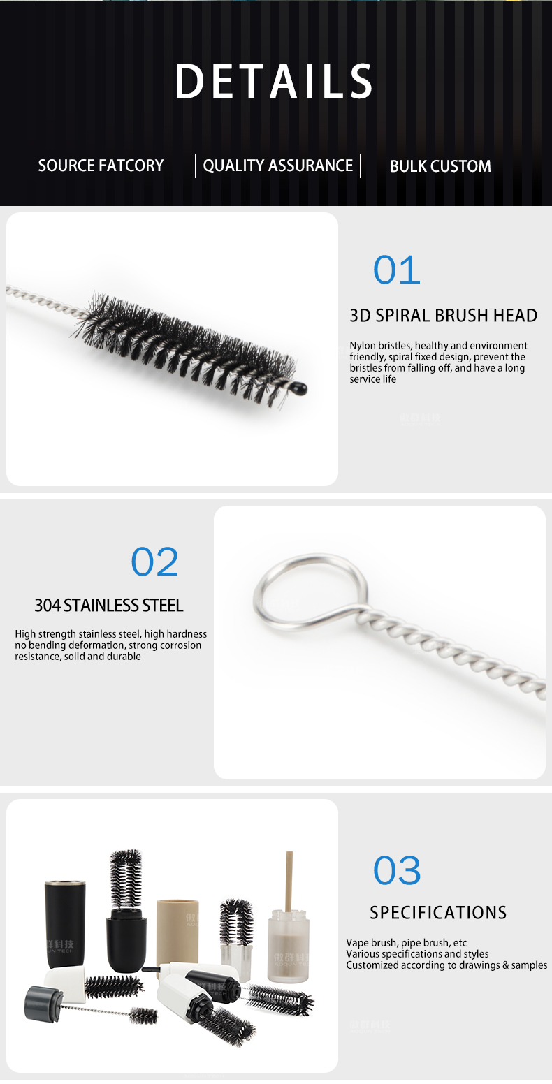 Cleaning Brush for Heater Electronic Cigarette Vape Cleaner