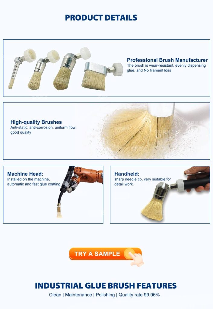 Glue Gun Spare Brush