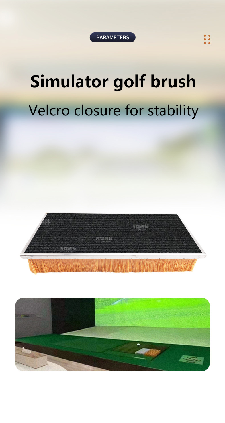 Golf Hitting Mat Brush, Golf Training Mat Bunker Practice, Golf Bunker Mat, Simulates The Real Golf Course Bunker