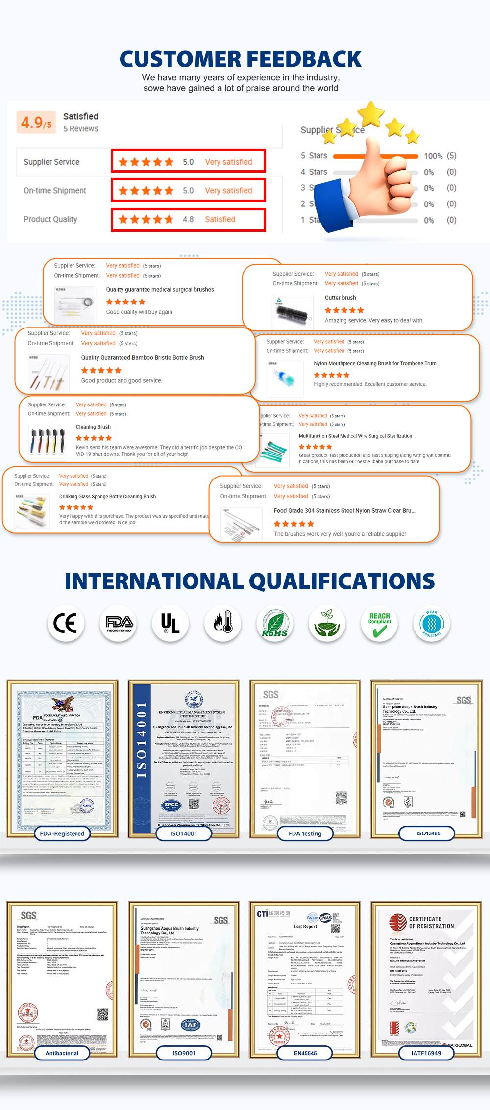 Golf Club Brush | Groove Cleaner Brush |  Retractable zip-line aluminum carabiner