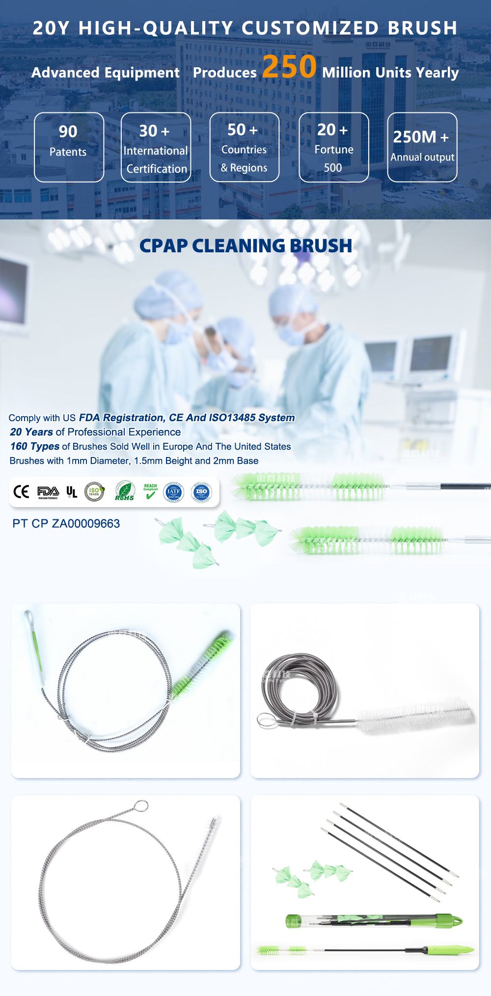 cpap hose cleaning brush