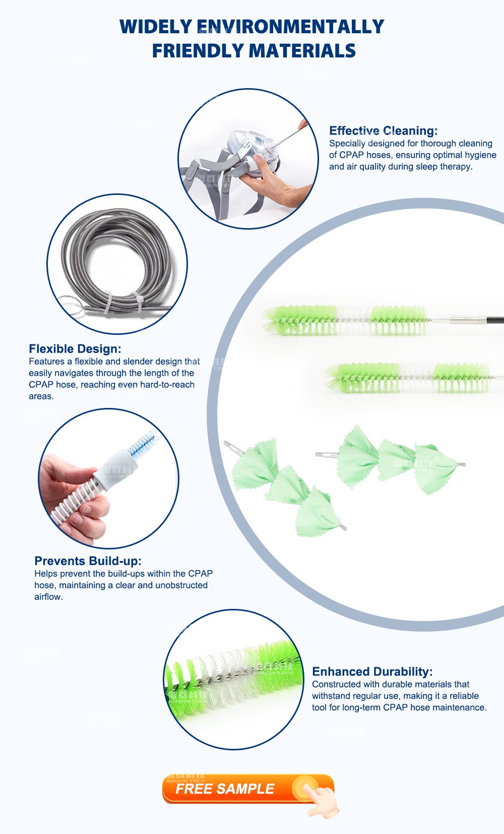 cpap hose cleaning brush