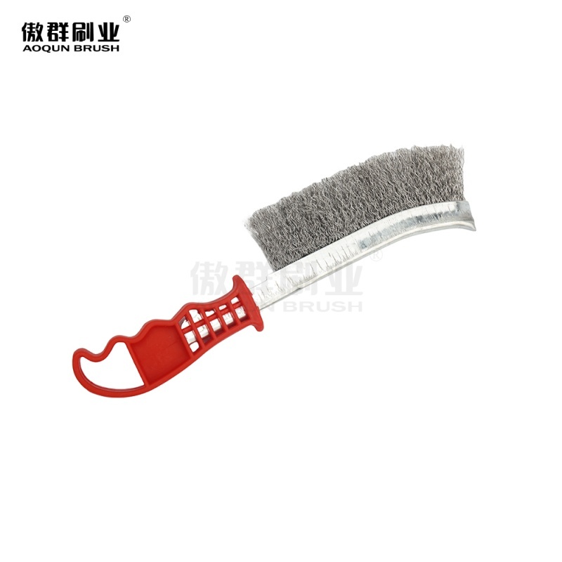 Grill Brush and Scraper for Barbecue | Wooden H...