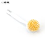 Dish Brush | Durable Nylon Bristles Kitchen Scrub Brush | Dish Scrubber with Handle for Pans, Sink, Bathroom