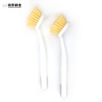 Dish Brush | Durable Nylon Bristles Kitchen Scrub Brush | Dish Scrubber with Handle for Pans, Sink, Bathroom