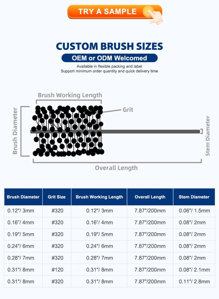 Ball Honing Brushes | Cylinder Deburring Tool | Plateau Hone Brush