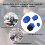 Drill Brush Attachments Set Power Scrubber Brush with Extend Long Attachment All Purpose Clean for Grout, Tiles, Sinks, Car Polishing Pads