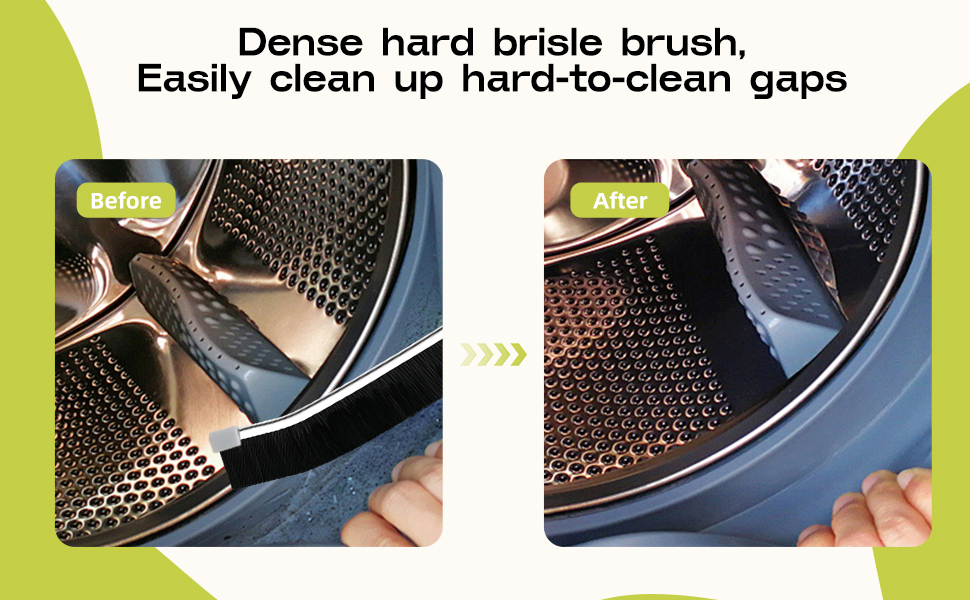 Hard Bristle Crevice Cleaning Brush