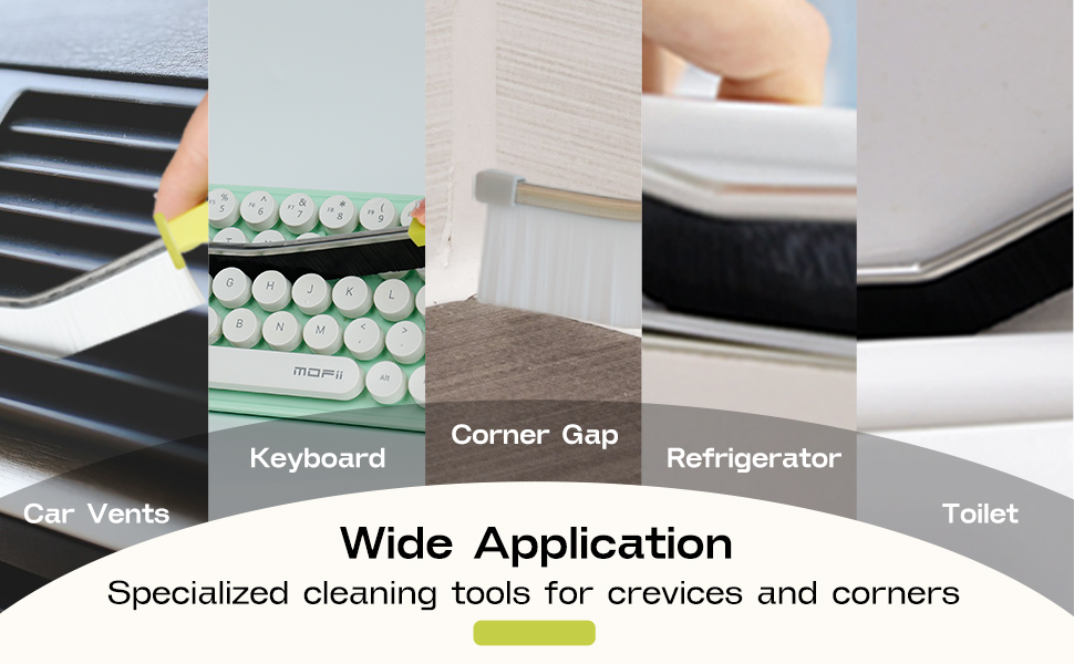 Hard Bristle Crevice Cleaning Brush