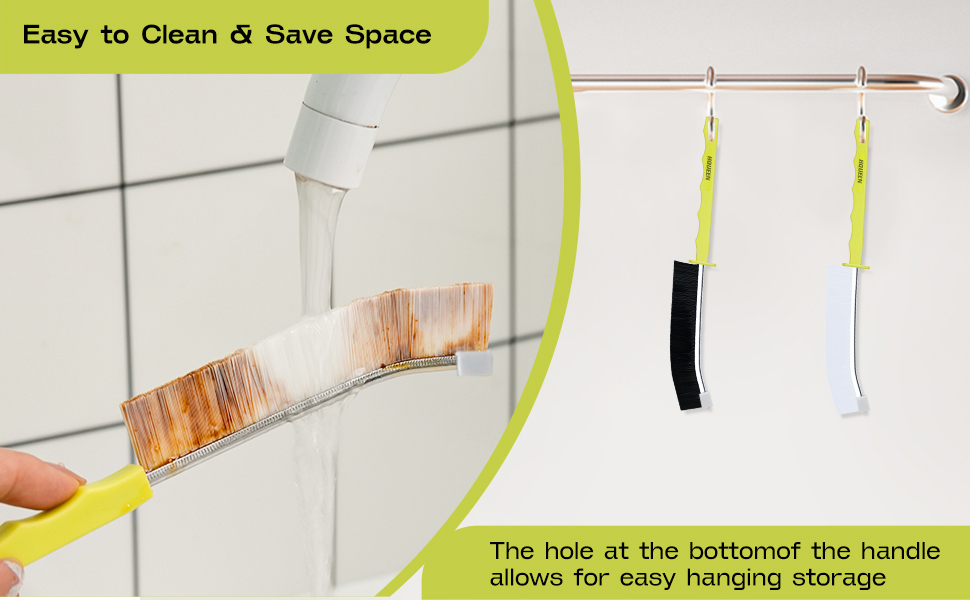 Hard Bristle Crevice Cleaning Brush