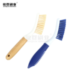 Hard Bristle Crevice Cleaning Brush | Grout Cleaner Brush, Toilet Brush, Scrub Brush for Shower Tile, Skinny Gap Cleaning Tools for Household Use, Bathroom, Kitchen