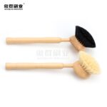 Dish Brush | Durable Nylon Bristles Kitchen Scrub Brush | Dish Scrubber with Handle for Pans, Sink, Bathroom