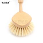 Dish Brush | Durable Nylon Bristles Kitchen Scrub Brush | Dish Scrubber with Handle for Pans, Sink, Bathroom