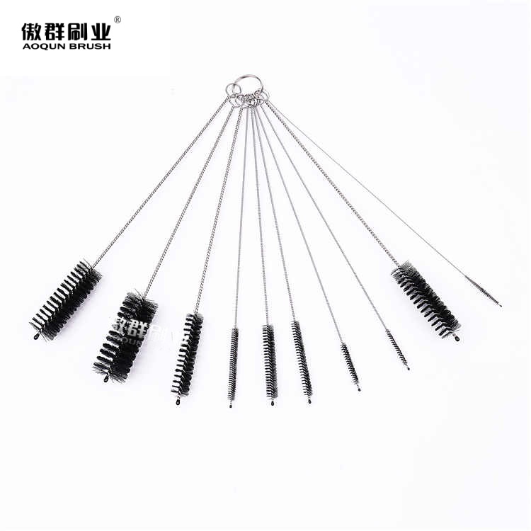 Nylon Head Test Tube Cleaning Brush | Stainless...