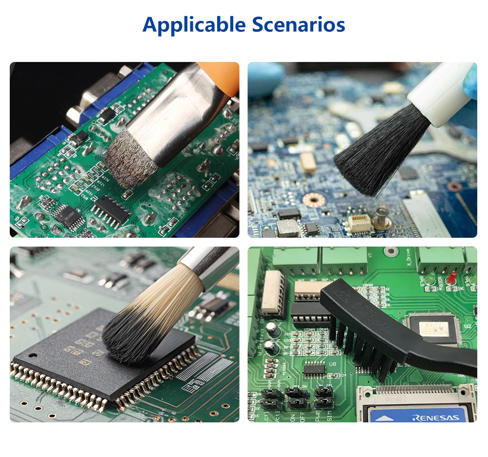 Anti-static PCB Cleaning Brush | ESD (electrostatic discharge) Safe Brushes