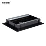 Seal Brush Floor Grommets for Raised Access Floors | Cable Management Brush |  Desk Outlet Conference Table Socket Desktop Grommet Flip Up