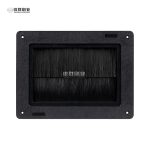 Seal Brush Floor Grommets for Raised Access Floors | Cable Management Brush |  Desk Outlet Conference Table Socket Desktop Grommet Flip Up