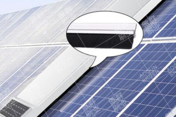 Solar Panel Strip Brushes