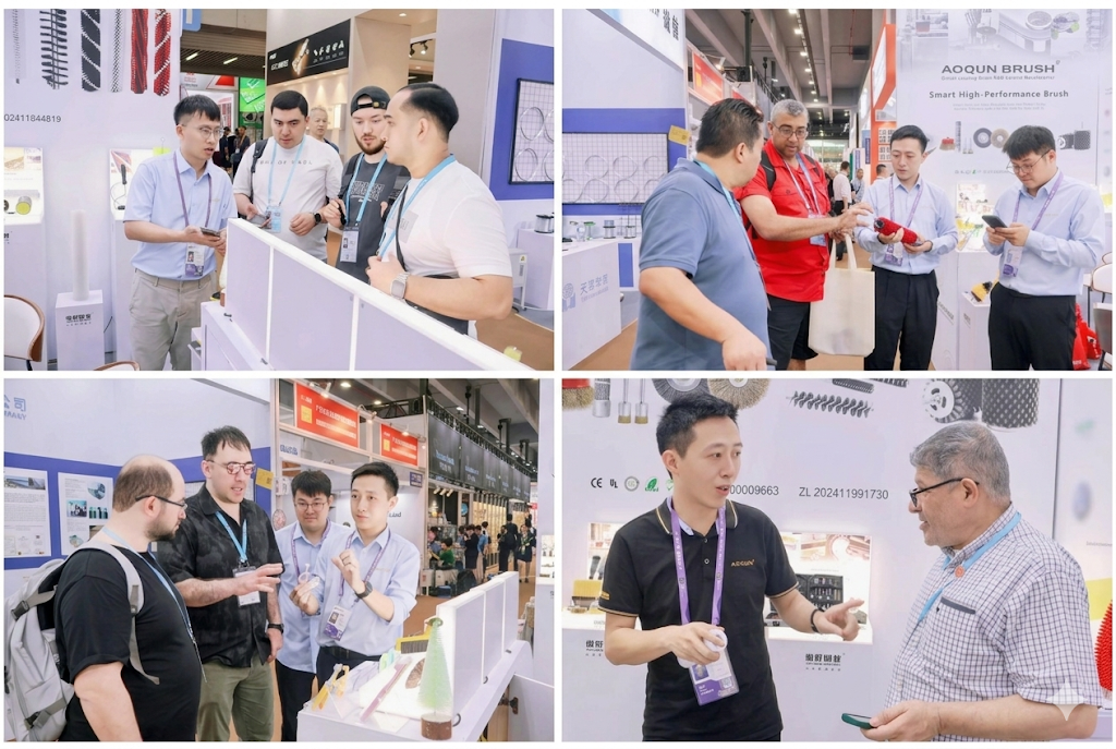 Connecting the World with Precision: AOQUN Showcases Advanced Smart Brush Solutions at the 139th Canton Fair（images 1）