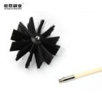 Chimney Cleaning Brush Kit | Duct Vent Cleaning Brush Kit | Nylon Brush Heads and Rods Detachable