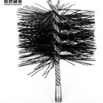 Chimney Cleaning Brush Kit | Duct Vent Cleaning Brush Kit | Nylon Brush Heads and Rods Detachable