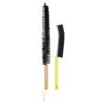 Appliance Crevice Cleaning Brush Set | Dryer Vent, Refrigerator Coil & Gap Brushes