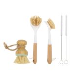 Versatile Household Cleaning Brush Set | Multi-Surface Scrub Brushes for Kitchen, Bathroom, Tile & Sink