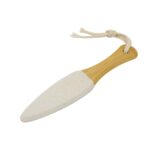 Foaming Body Bath Brush | Long Handle Wooden Back Scrubber & Pumice Brush