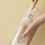 Bamboo Handle Cup Brush Set | 4-in-1 Bottle, Cup & Glass Cleaning Brushes