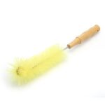 Multi-Function Bottle Brush | Beech Wood Handle Water Bottle Cleaning Brush | No Dead Zone Cleaner for Narrow Neck Bottles, Kettles & Tumblers (OEM/ODM)
