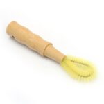 Multi-Function Bottle Brush | Beech Wood Handle Water Bottle Cleaning Brush | No Dead Zone Cleaner for Narrow Neck Bottles, Kettles & Tumblers (OEM/ODM)