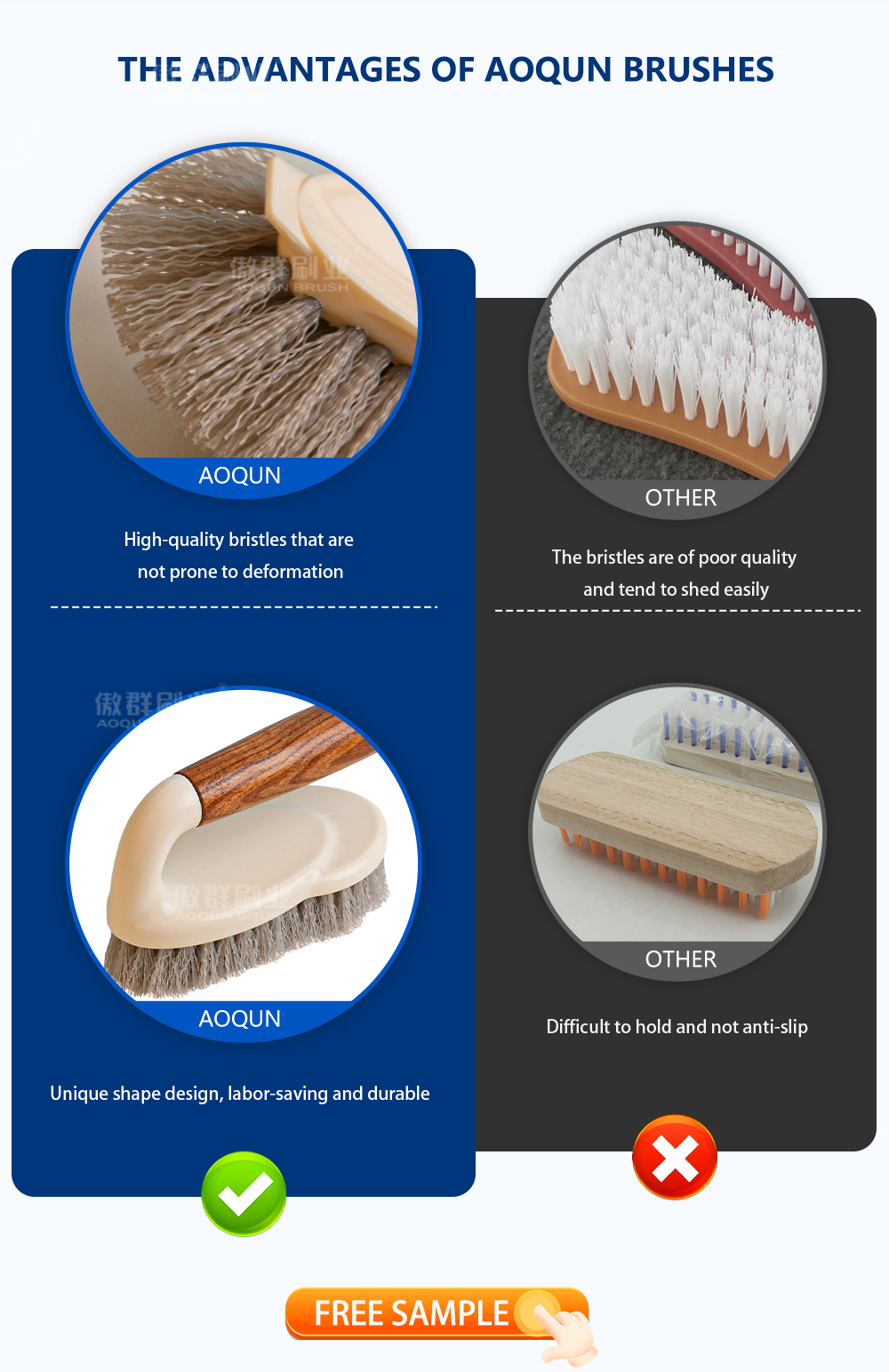 Versatile Household Cleaning Brush Set details 7