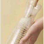 Multi-Function Bottle Brush | Beech Wood Handle Water Bottle Cleaning Brush | No Dead Zone Cleaner for Narrow Neck Bottles, Kettles & Tumblers (OEM/ODM)