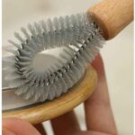 Multi-Function Bottle Brush | Beech Wood Handle Water Bottle Cleaning Brush | No Dead Zone Cleaner for Narrow Neck Bottles, Kettles & Tumblers (OEM/ODM)