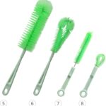 Multi-Function Bottle Brush | PP Handle Bottle Brush Cleaner | Scratch-Free Narrow Neck Cleaning Brush for Bottles & Pitchers (OEM/ODM)