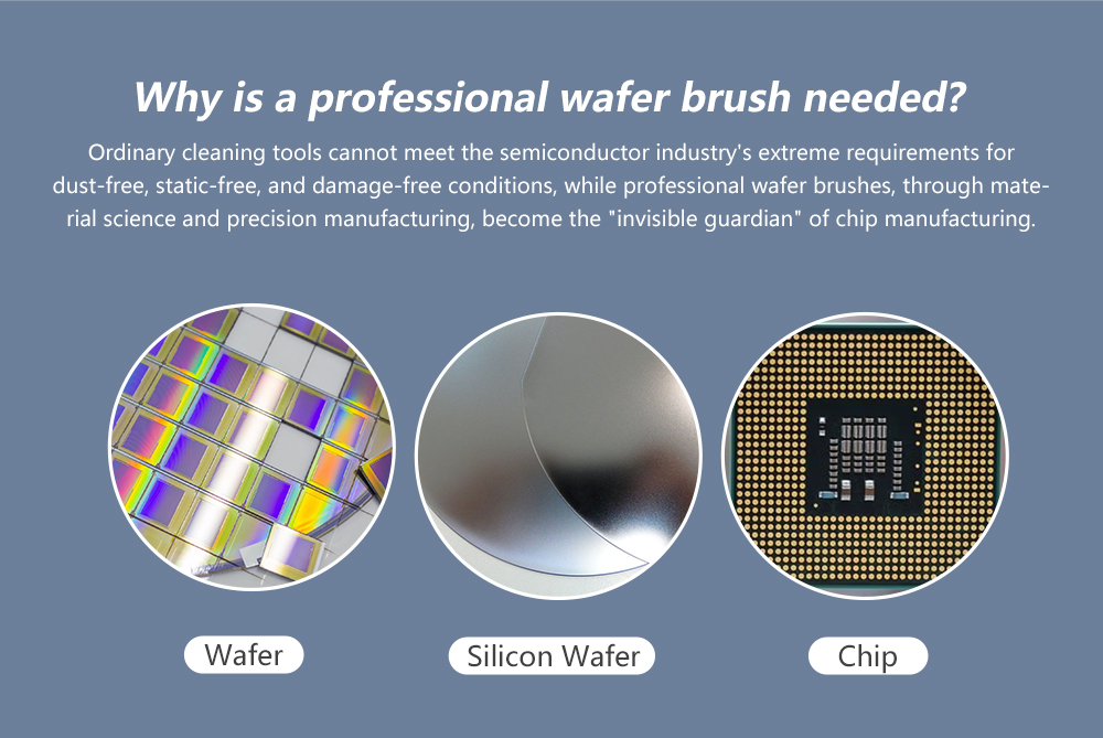 Semiconductor wafer disc brush details 2