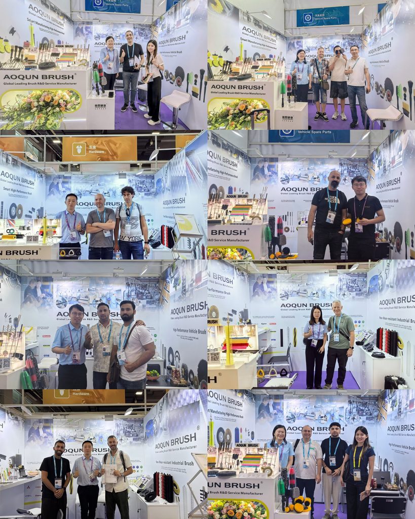 Connecting the World Through Brushing | AOQUN BRUSH Showcases Precision Brushing Solutions at the 140th Canton Fair（images 2）